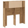Pikkukuva 7 / 11: vidaXL Laatikosto artesaani tammi 100x19x104,5 cm tekninen puu