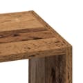 Pikkukuva 8 / 11: vidaXL Kirjahylly Pinottava vanha puu 30x30x80 cm tekninen puu