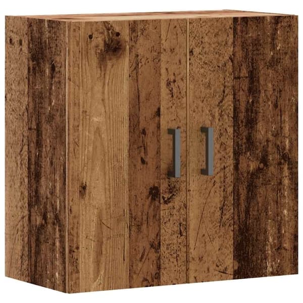 vidaXL vægskab 60x31x60 cm konstrueret træ antikt træ