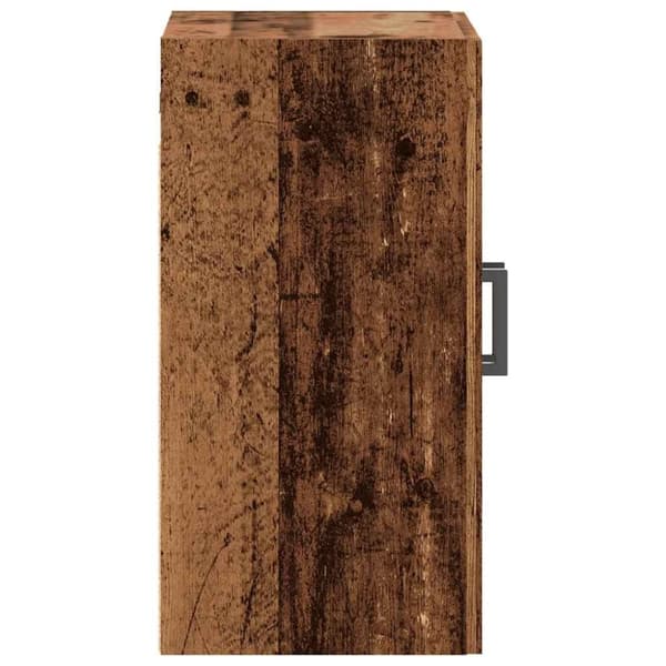vidaXL vægskab 60x31x60 cm konstrueret træ antikt træ