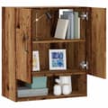 Miniatyrbillede 2 af 11: vidaXL vægskab 60x31x70 cm konstrueret træ gammelt træ