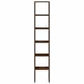 Miniatyrbilde 5 av 11: vidaXL Bokhyller 2 stk stablebar røkt eik 30x30x80 cm konstruert tre