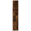 Miniatyrbilde 6 av 11: vidaXL Bokhyller 2 stk stablebar røkt eik 30x30x80 cm konstruert tre
