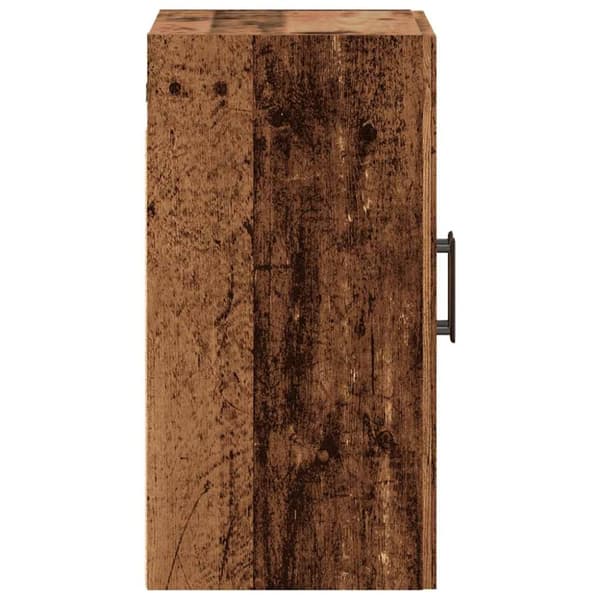 vidaXL vægskab 60x31x60 cm konstrueret træ antikt træ