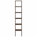 Miniatyrbilde 5 av 11: vidaXL Bokhyller 2 stk stablebar brun eik 30x30x80 cm konstruert tre