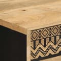 Pikkukuva 6 / 11: vidaXL Senkki 60x33,5x75 cm täysi karkea mangopuu