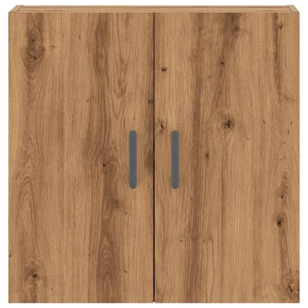 vidaXL Veggskap artisan eik 60x31x60 cm konstruert tre