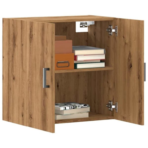 vidaXL TV-seinäkaappi artesaani tammi 60x31x60 cm tekninen puu