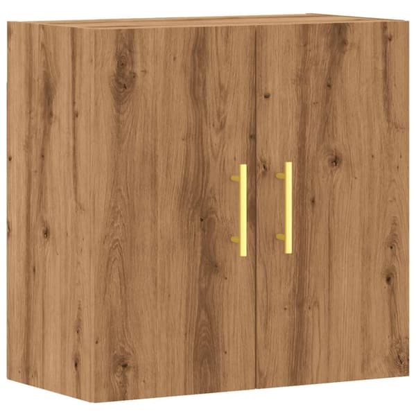vidaXL Väggskåp artisan ek 60x31x60 cm konstruerat trä