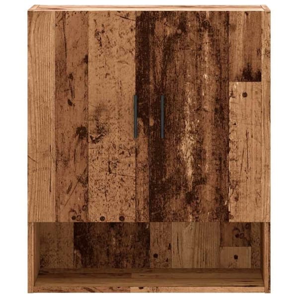vidaXL vægskab 60x31x70 cm konstrueret træ gammelt træ