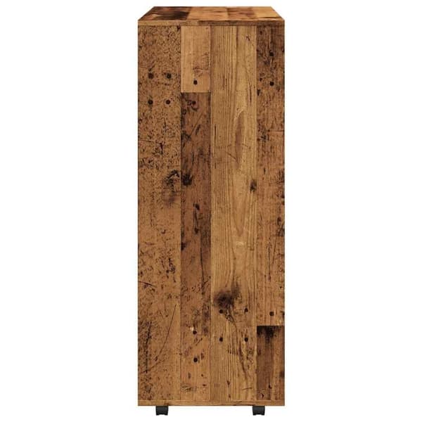 vidaXL Garderobe gammelt tre 80x40x110 cm konstruert tre