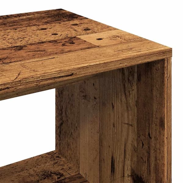vidaXL Garderobe gammelt tre 80x40x110 cm konstruert tre