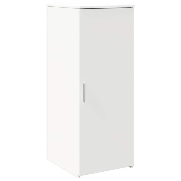 vidaXL Oppbevaringsskap hvit 40x45x103,5 cm konstruert tre