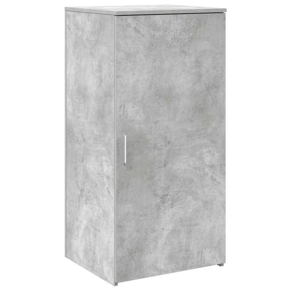 vidaXL opbevaringsskab 50x45x103,5 cm konstrueret træ betongrå