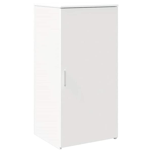 vidaXL opbevaringsskab 50x45x103,5 cm konstrueret træ hvid