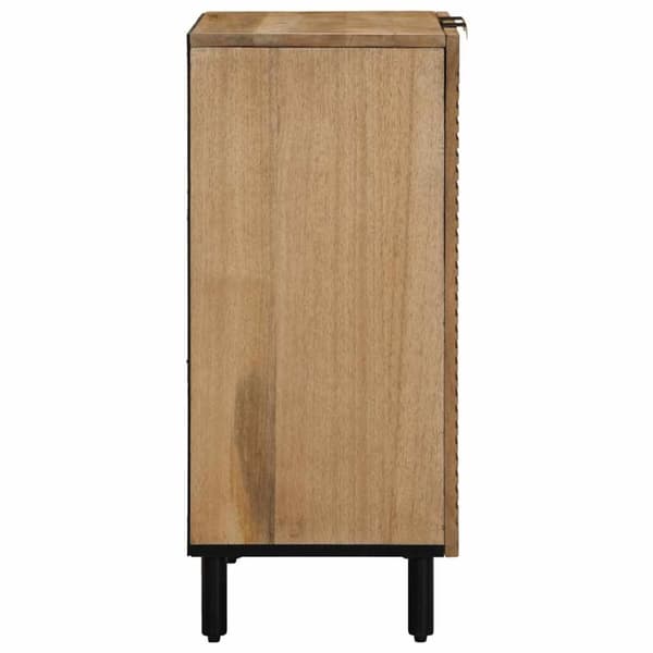 vidaXL Skjenk brun 60x33x75 cm heltre mango