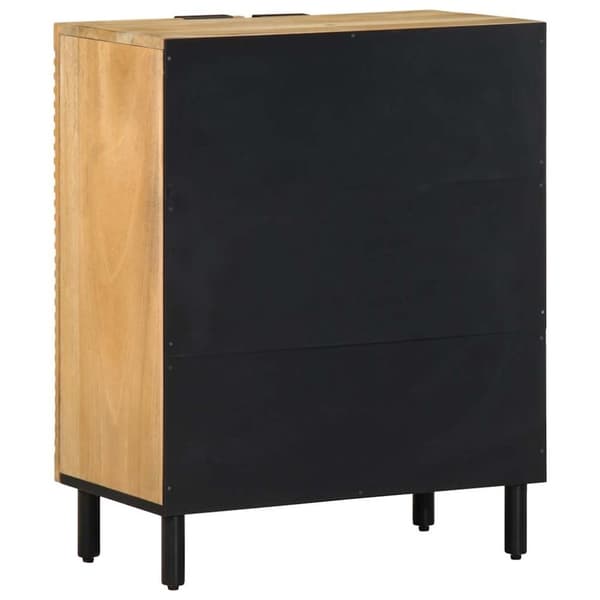 vidaXL Skjenk brun 60x33x75 cm heltre mango