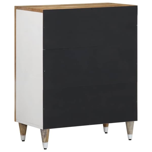 vidaXL Skjenk 60x33,5x75 cm heltre mango