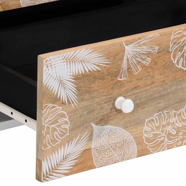 vidaXL Skänk 60x33,5x75 cm mango i massivt trä