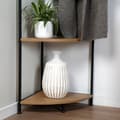 Miniatyrbild 5 av 8: Etagère penderie d'angle H175 cm - LEXIE