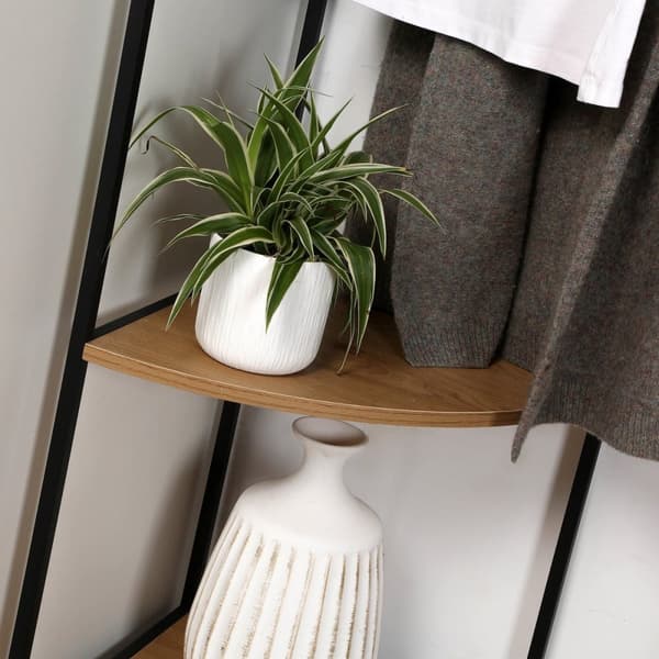 Etagère penderie d'angle H175 cm - LEXIE