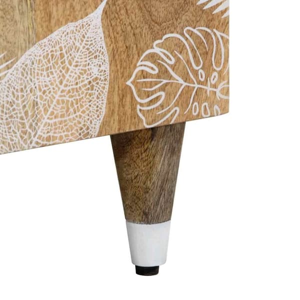 vidaXL Skjenker 3 stk 60x33,5x75 cm heltre mango