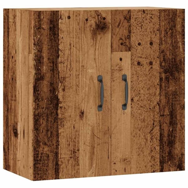 vidaXL Veggskap gammelt tre 60x31x60 cm konstruert tre