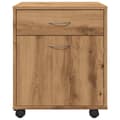 Miniatyrbillede 6 af 11: vidaXL rullebord 45x38x54 cm konstrueret træ kunsteg