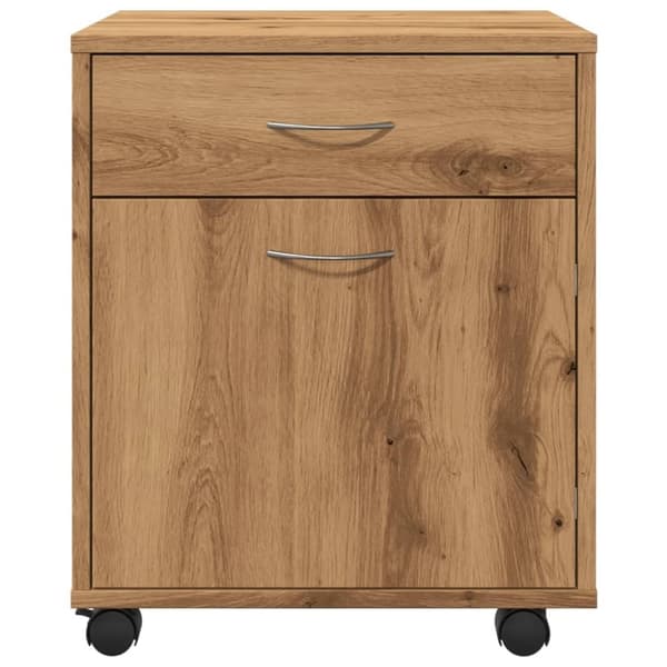 vidaXL rullebord 45x38x54 cm konstrueret træ kunsteg