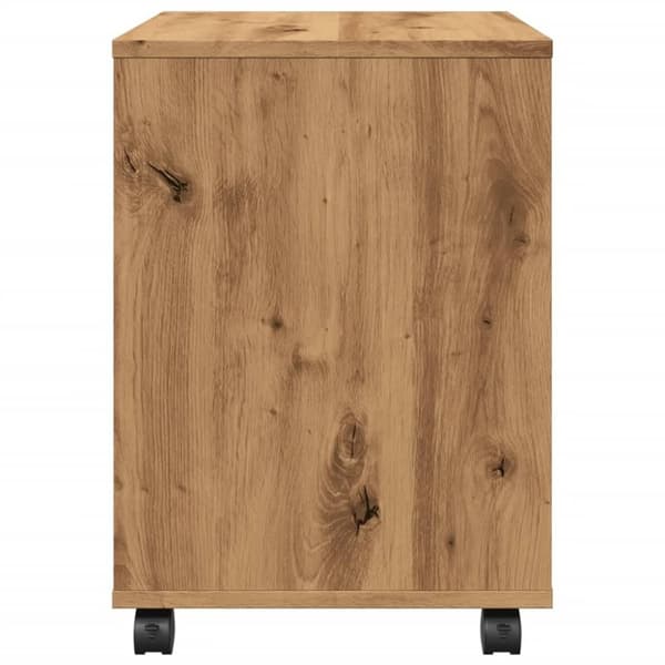 vidaXL rullebord 45x38x54 cm konstrueret træ kunsteg