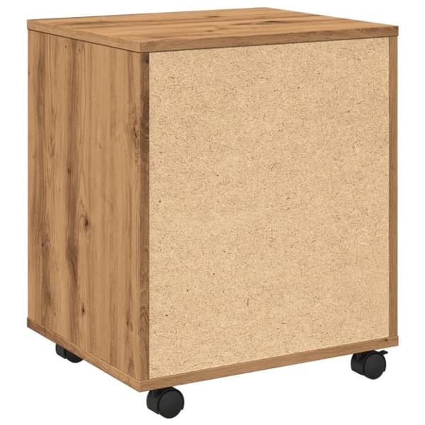 vidaXL rullebord 45x38x54 cm konstrueret træ kunsteg
