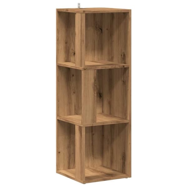 vidaXL Kulmakaappi Artisan Oak 33x33x100 cm Engineered Wood