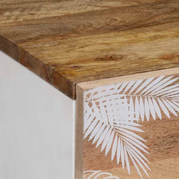 vidaXL skænke 2 stk. 60x33,5x75 cm massivt mangotræ