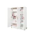 Miniatyrbillede 2 af 3: Rootz Garderobe Lumi Large - Armoire - Closet - Soft -Close - 135 cm x 56 cm x 189 cm