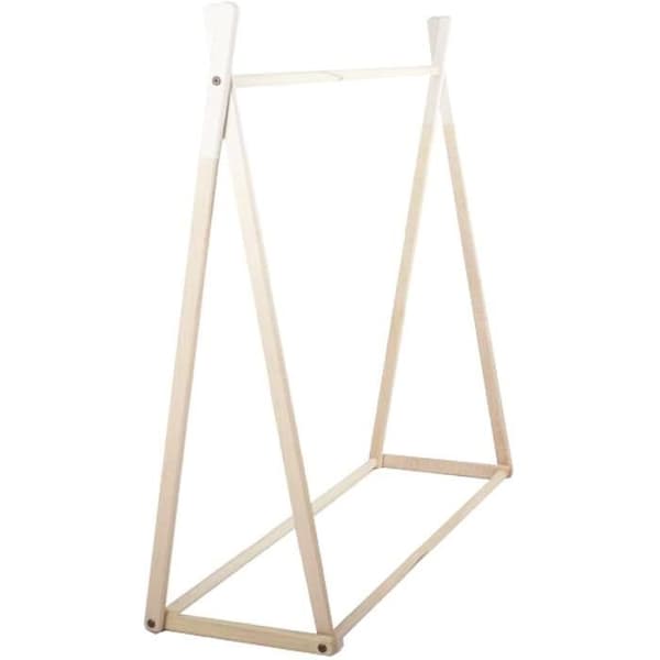 armoire chambre Atmosphera Penderie Enfant skandinavisk Vit A85
