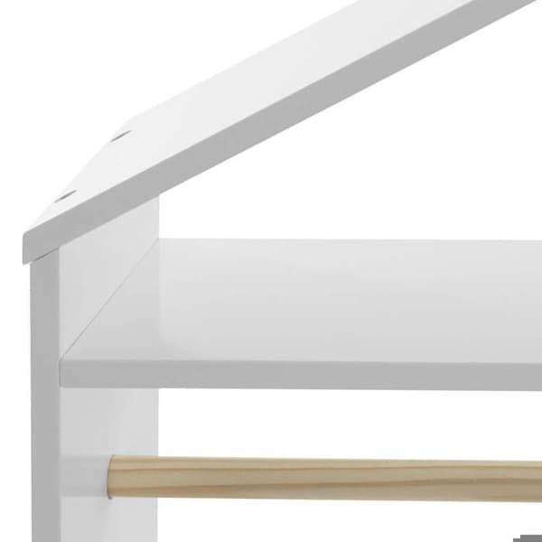 Barngarderob på hjul - Vit - Atmosphera createur d'interieur