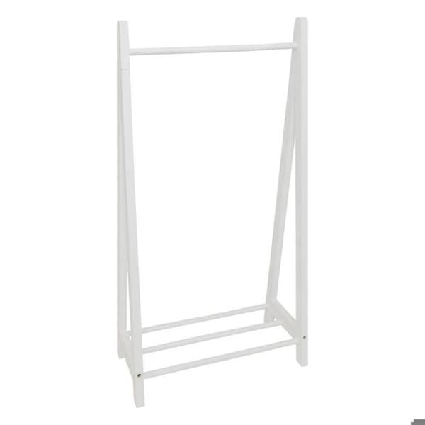 Barnklädhängare - trä - vit 58x115 cm - Vit - Atmosphera inredningsdesigner