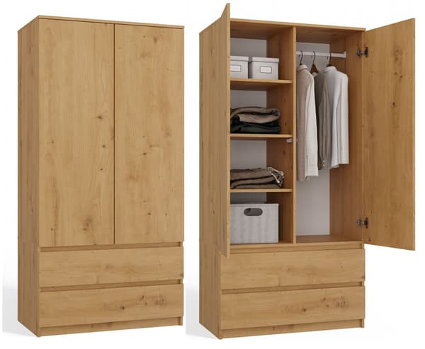 Garderob Malwa SS-90 OAK HANTVERK