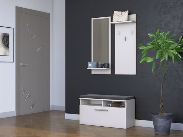 Riva Vaatekaappi RIVA WHITE