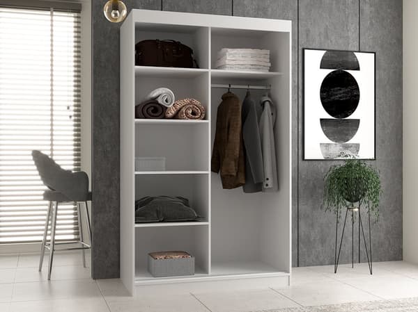 Iga 120A HVID garderobe