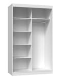Miniatyrbillede 1 af 4: Iga 120B HVID garderobe