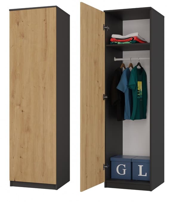 Garderobe Malwa SD-50 ANTRACIT HÅNDVÆRK