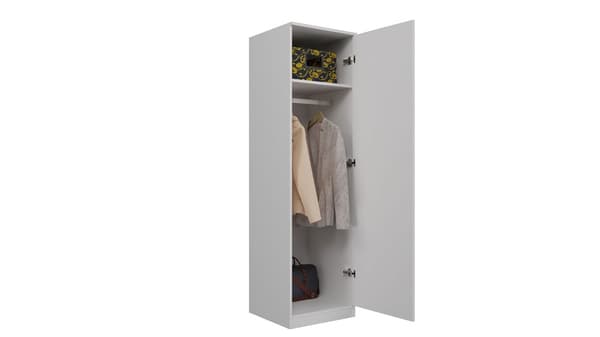 Malwa garderobe SD-50 HVID