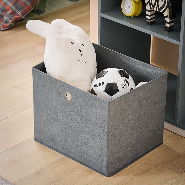 Rootz Kid's Garderob - Children's Closet - Nursery Storage - gott om utrymme - 97x108x35cm - MDF -material - Inkluderar tyglåda och krokar