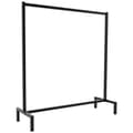 Miniatyrbild 2 av 4: Melva Robust klädställ Industriell design Garderob Lastkapacitet: 100 kg, svart -120x38x120