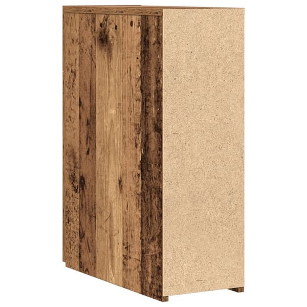 vidaXL Apteekkarikaappi Vanha Puu 20x45,5x60 cm Tekninen Puu