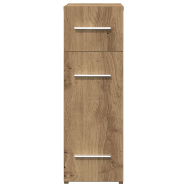 vidaXL Apteekkarikaappi Artisan Tammi 20x45,5x60 cm Teknopuu