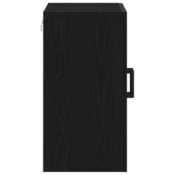 vidaXL Veggskap Svart Eik 60x31x60 cm Konstruert Tre