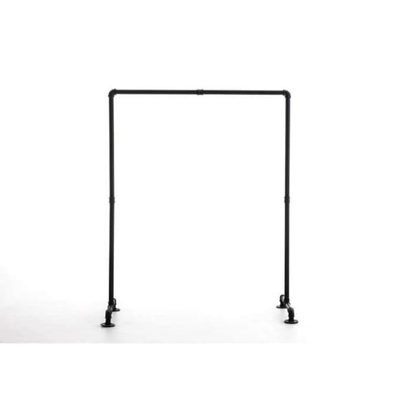 CLP Robust Jersey Klädställ på hjul I Garderob med industriell design Enkel montering Maximal belastning 20 Kg - Storlekar: 1