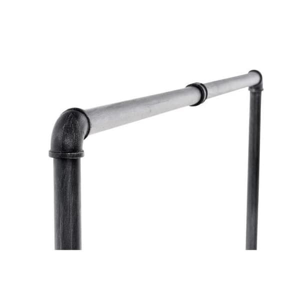 CLP Robust Jersey Klädställ på hjul I Garderob med industriell design Enkel montering Maximal belastning 20 Kg - Storlekar: 1